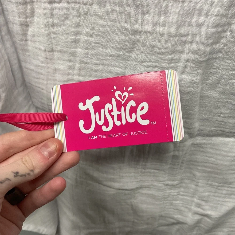 Justice Girls White Gauze Beach Shirt Size M 10 Roll Tab Sleeves